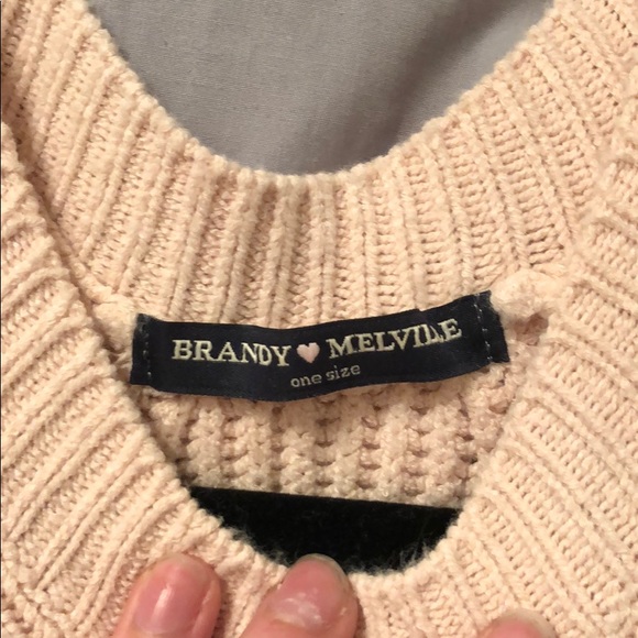 light pink crochet halter tank - Picture 3 of 3